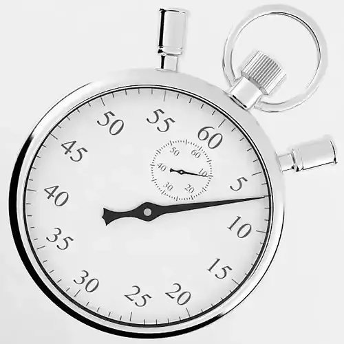 Stopwatch - 3D model
