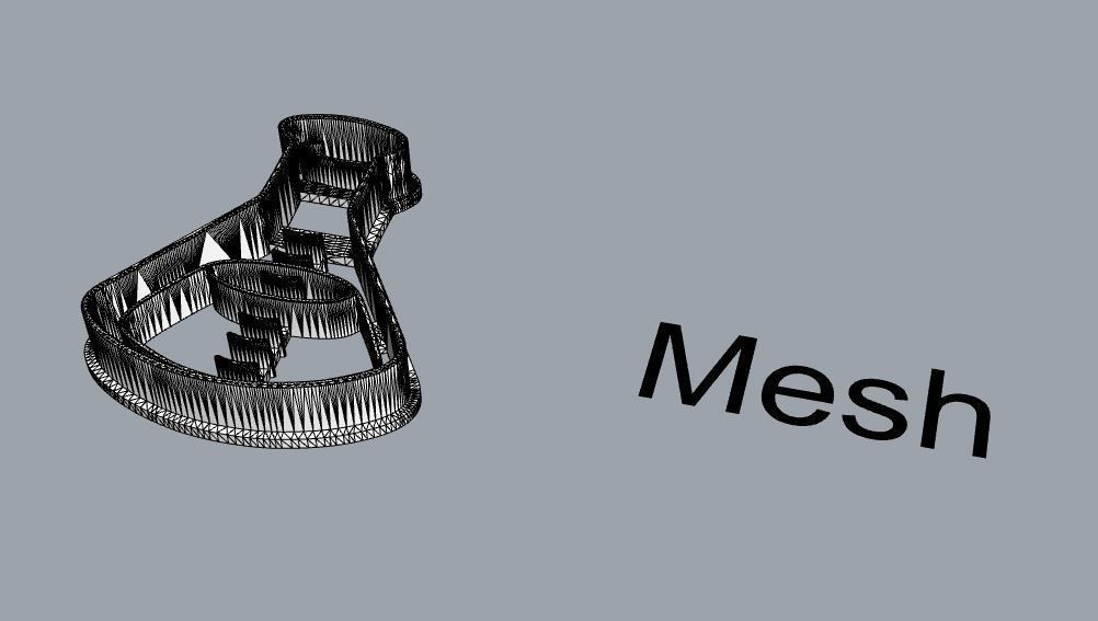 Flask cookie cutter 3D print model_4