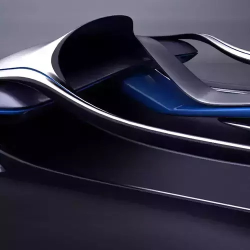 Fluidic electric dashboard concept