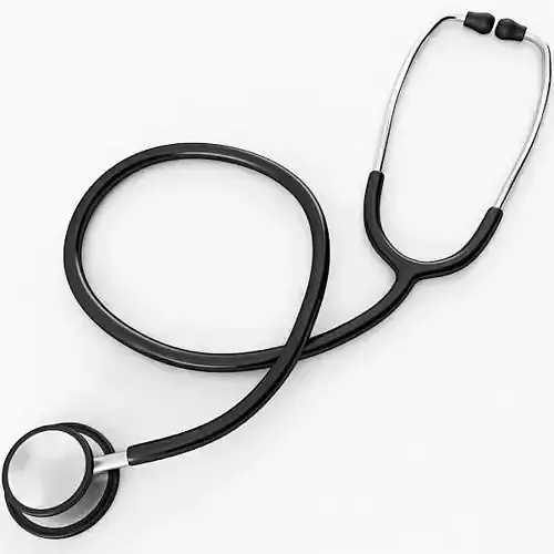 Stethoscope medical 3D model