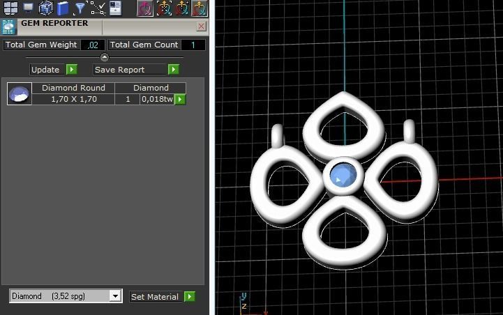 Pendant 154 3D print model_4