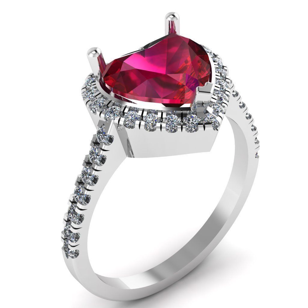 Earrings ring 133 3D print model_1