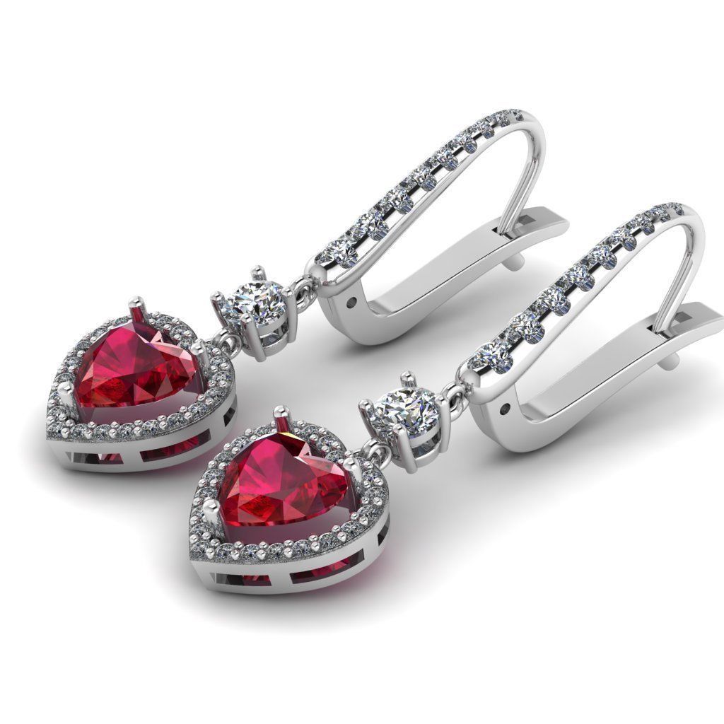 Earrings ring 133 3D print model_8