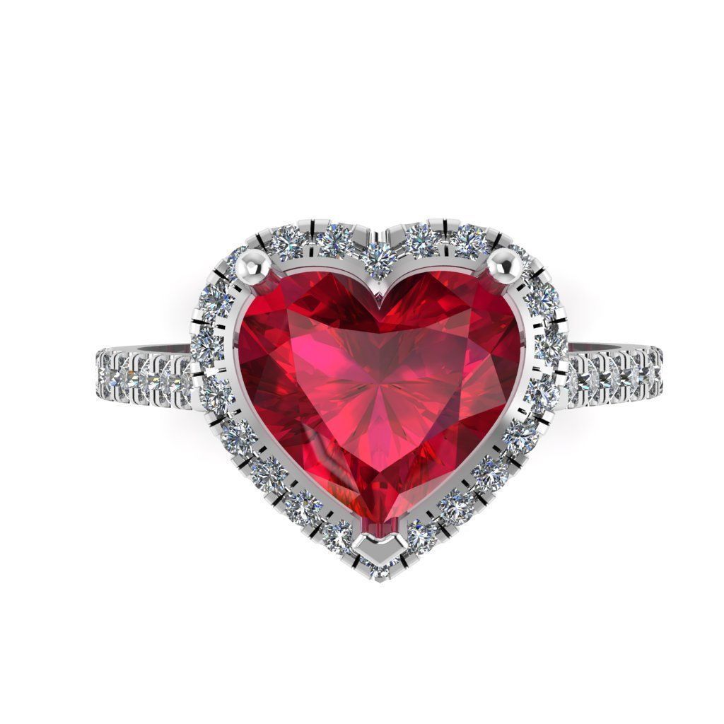 Earrings ring 133 3D print model_2