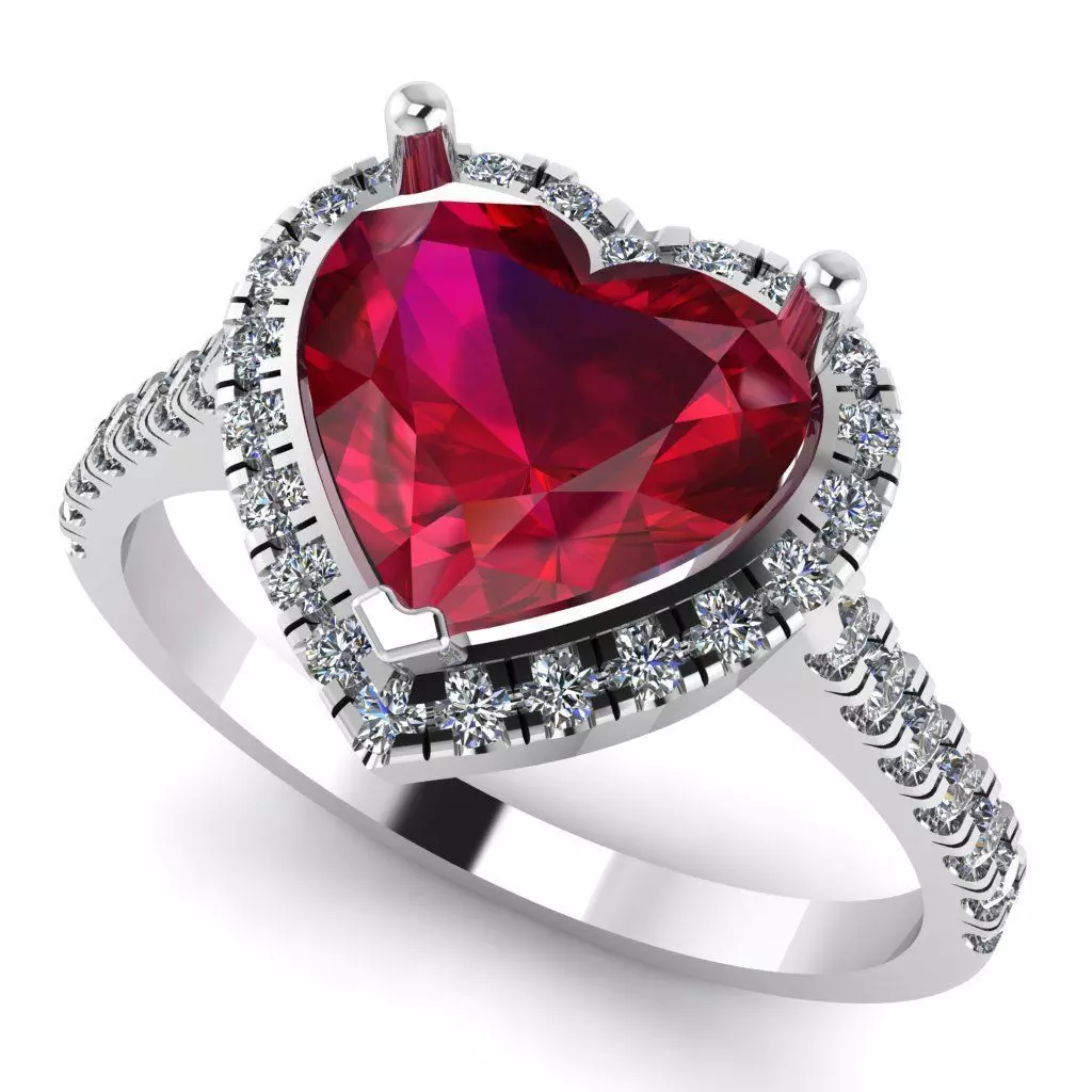 Earrings ring 133 3D print model_0