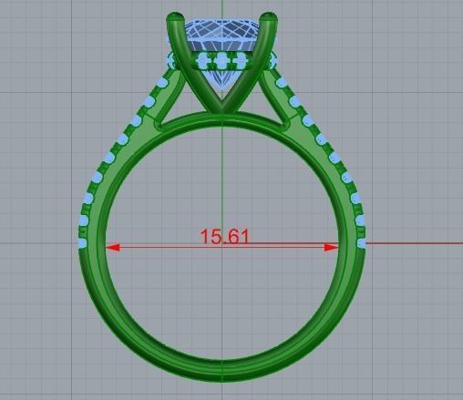  Beautiful ring  118 3D print model_4