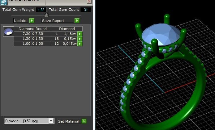  Beautiful ring  118 3D print model_5