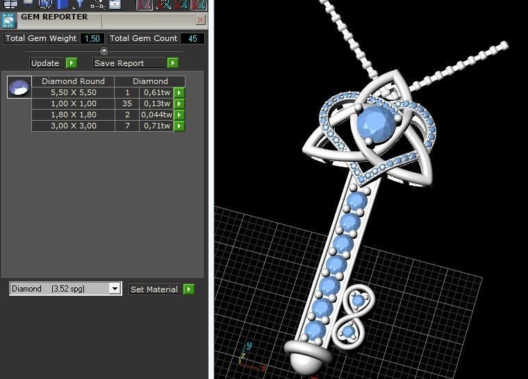 Tiffan Pendant 117 3D print model_3