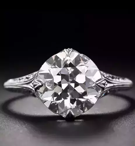  Beautiful ring 105 3D print model