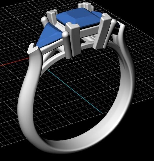 Female ring 250 3D print model_5