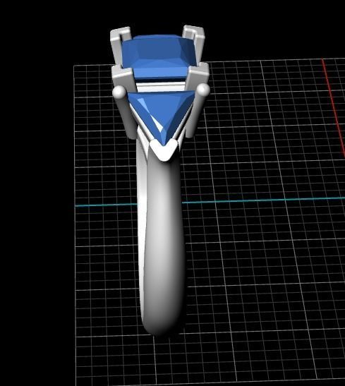 Female ring 250 3D print model_4