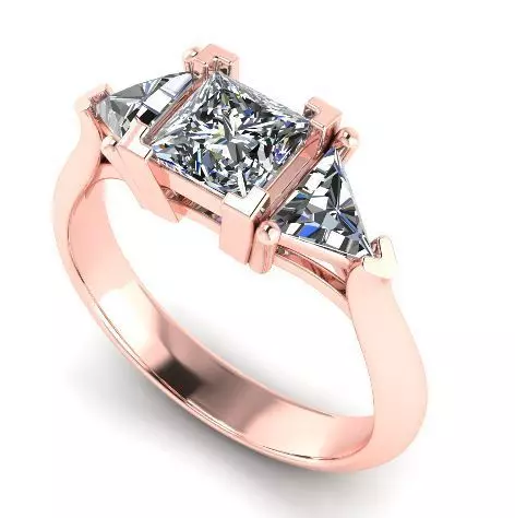 Female ring 250 3D print model_0