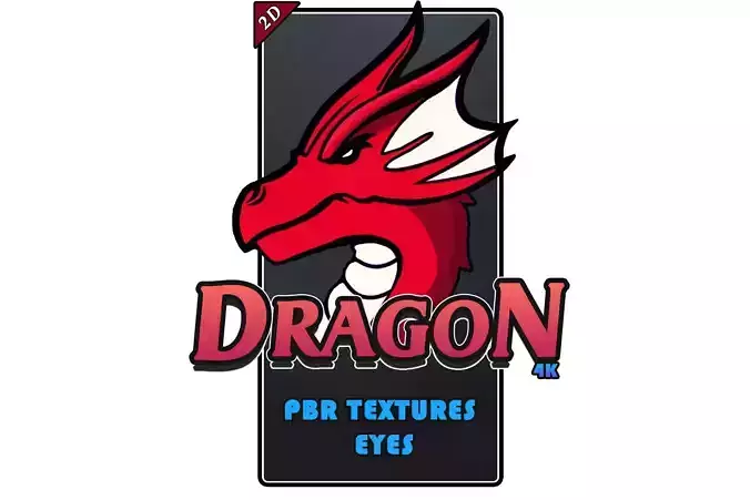 DRAGON PBR Eyes Texture