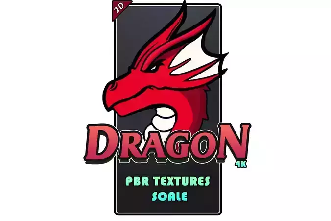 DRAGON PBR Scale Texture