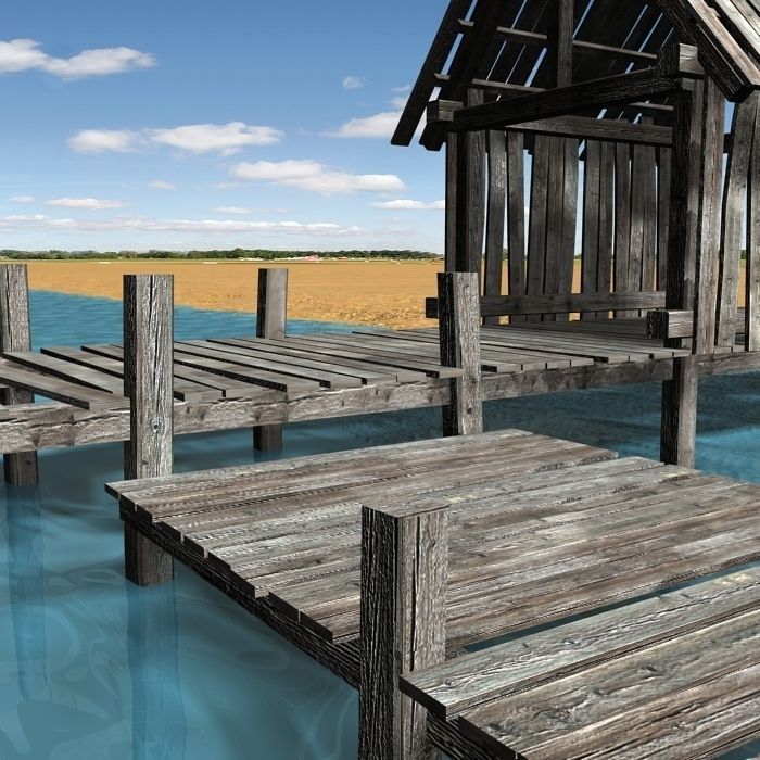 Dock 02 3D model_3