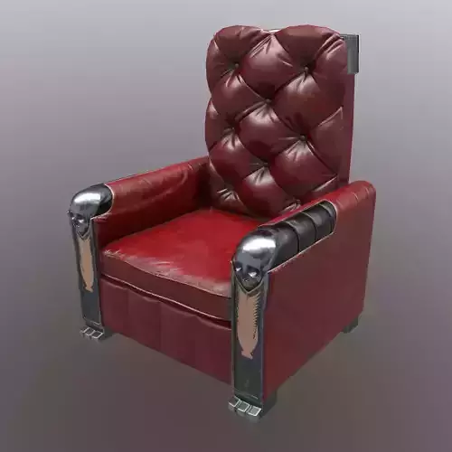 chair sofa stylised model