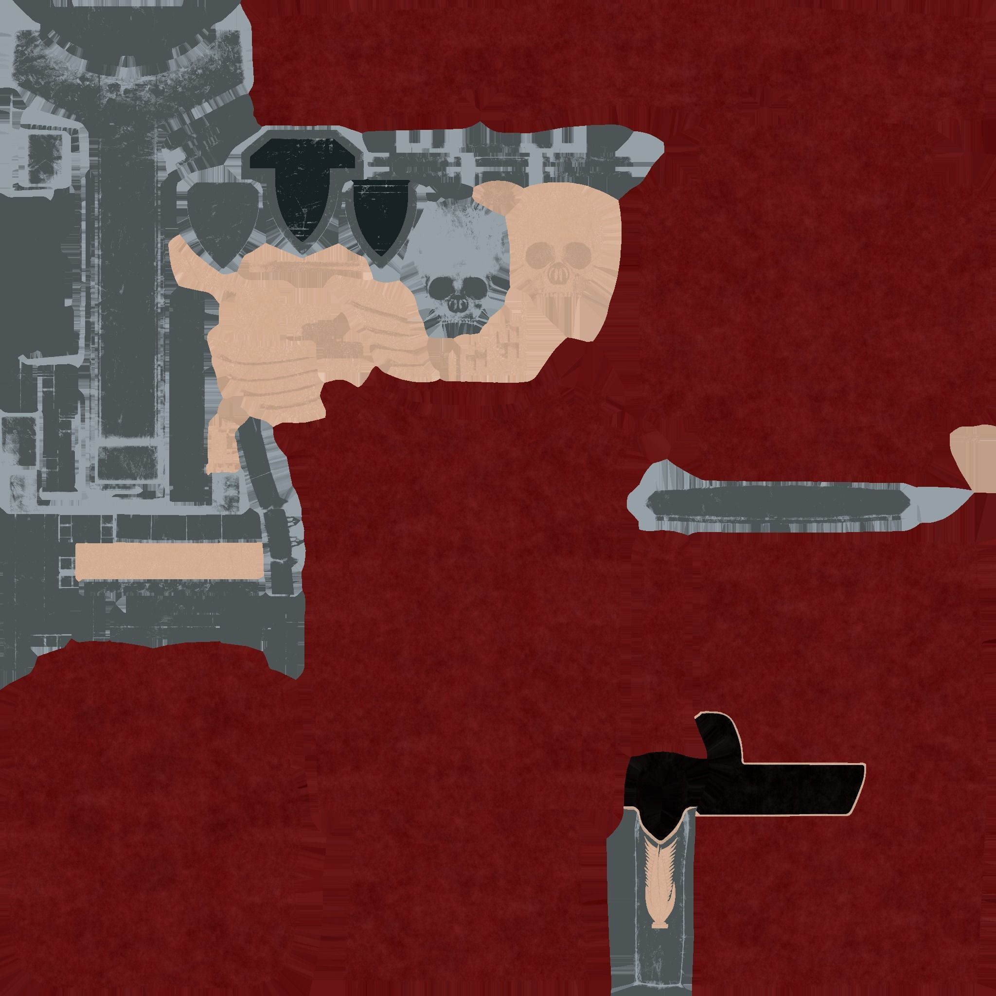 chair sofa stylised model Low-poly 3D model_9