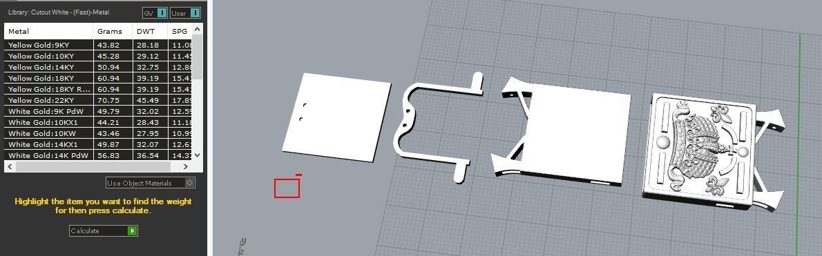 234  Man bracelet  3D print model_2