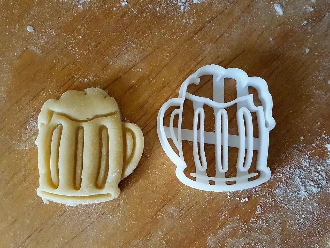 Beer mug cookie cutter 3D print model