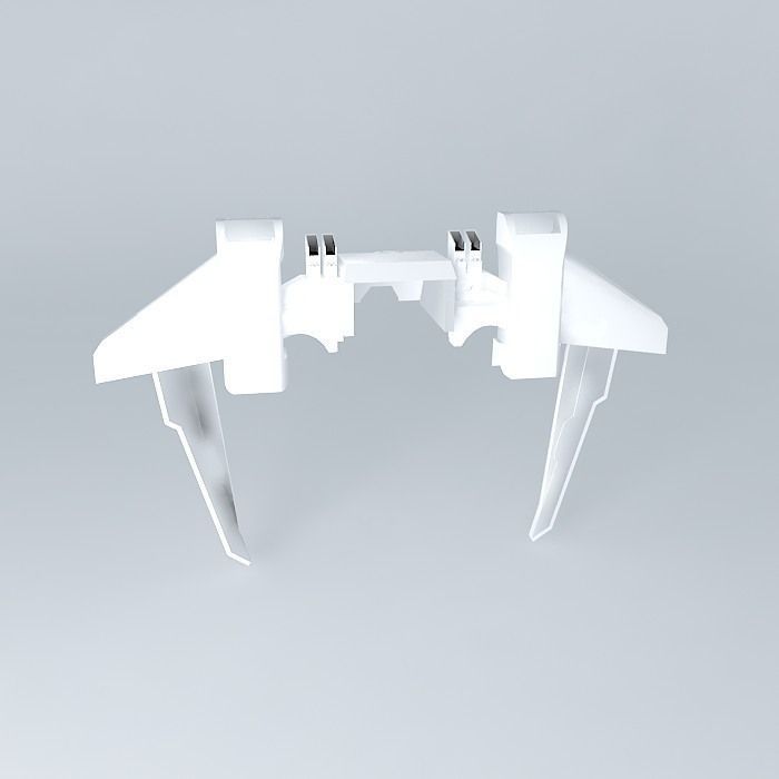 float system backpack Free 3D model_2