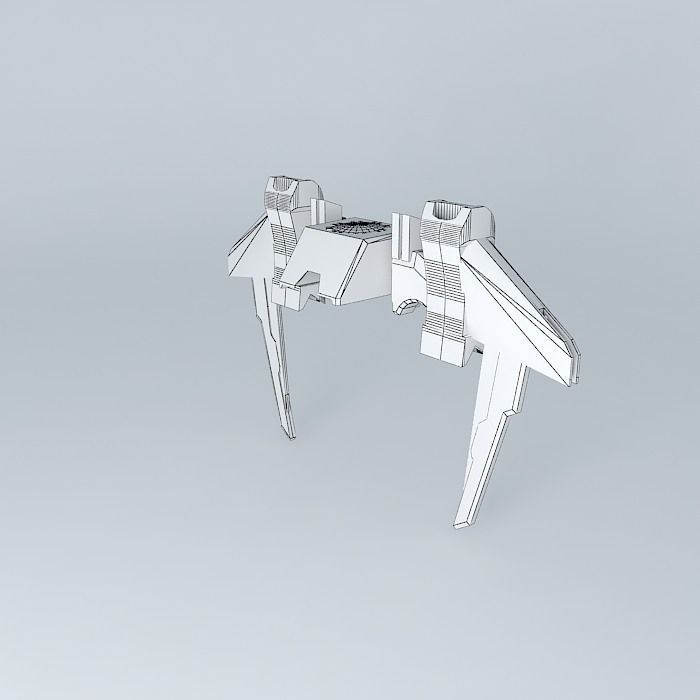 float system backpack Free 3D model_3