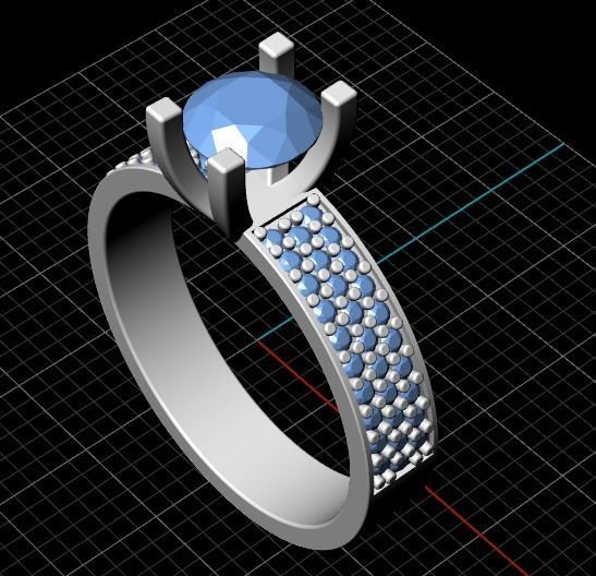 Rings 279 3D print model_4
