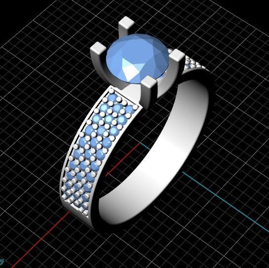 Rings 279 3D print model_5