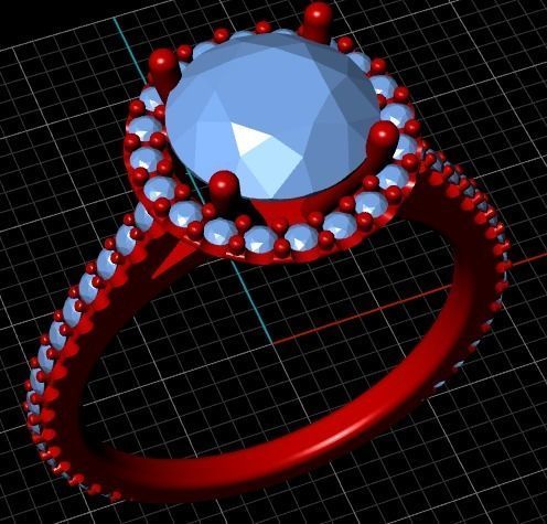 Ring for women 263 3D print model_5