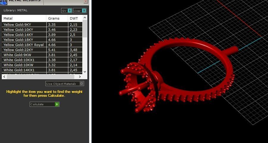 Ring for women 263 3D print model_1