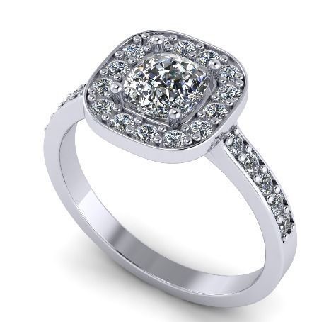 Female ring 260 3D print model_4