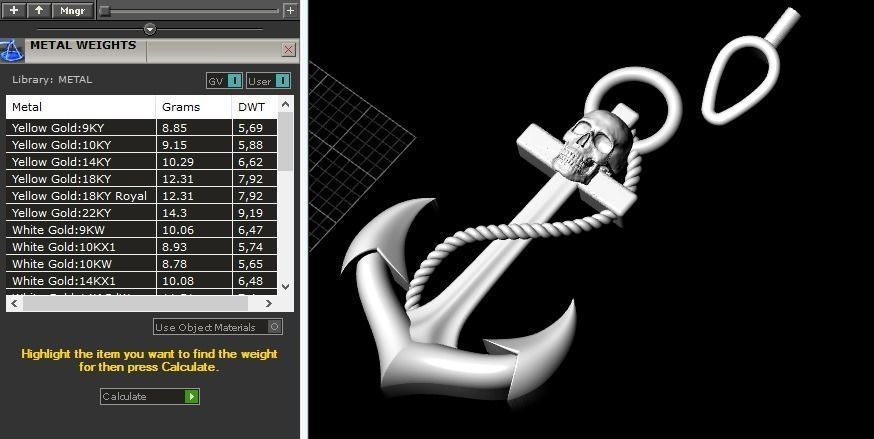 Suspension Ships Anchor 259 3D print model_1
