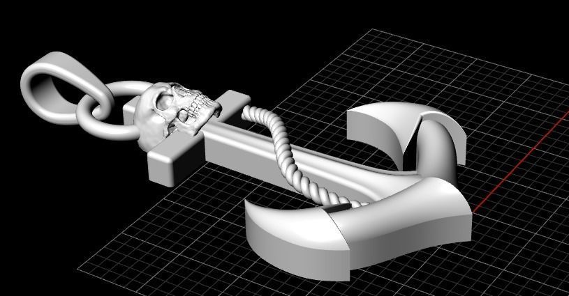 Suspension Ships Anchor 259 3D print model_4