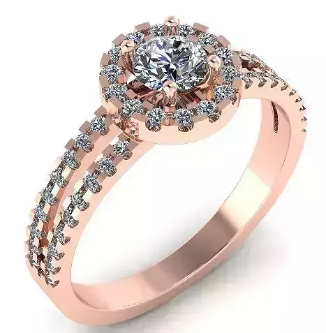 135 Female ring 3D print model