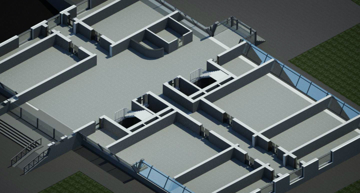 Office building 3D model_9