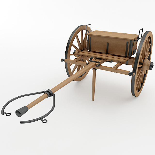 Napoleon M1841 6 Pounder Collection 3D model_24