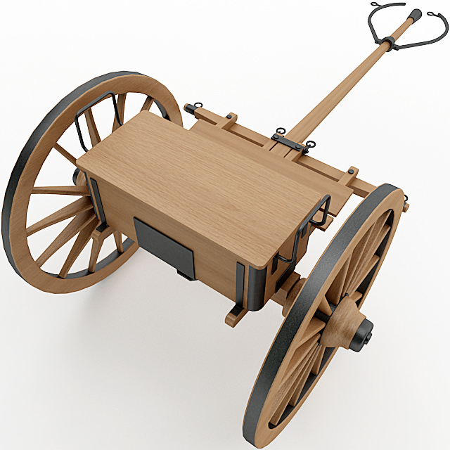 Napoleon M1841 6 Pounder Collection 3D model_21