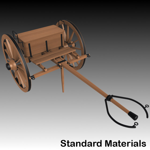 Napoleon M1841 6 Pounder Collection 3D model_18
