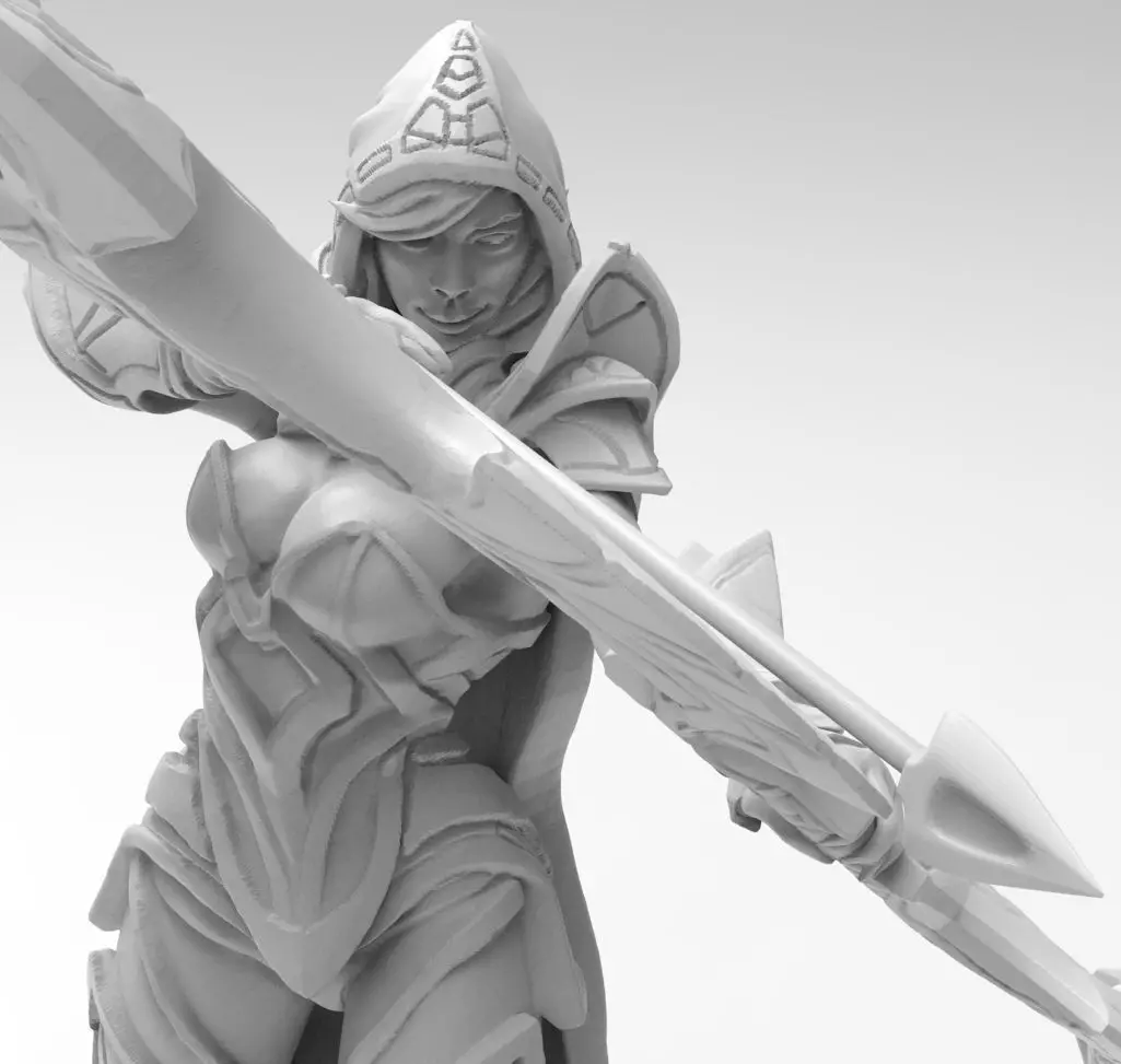Dota 2 Drow Ranger 3D Print Model 3D print model