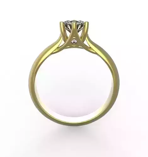 engagement ring whith gems