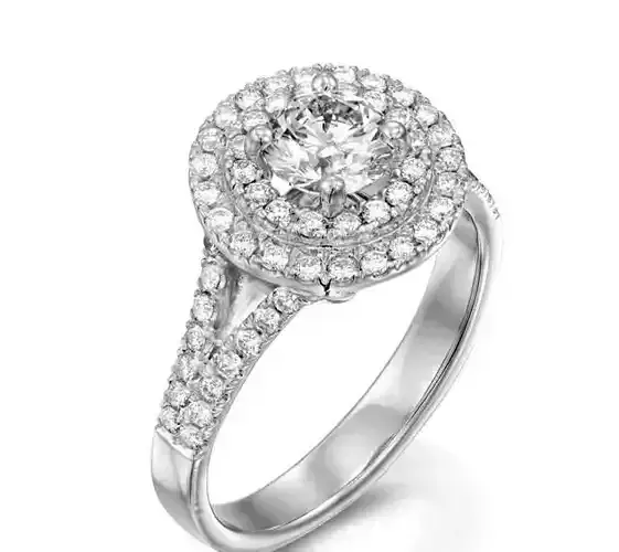  304  Beautiful ring 3D print model