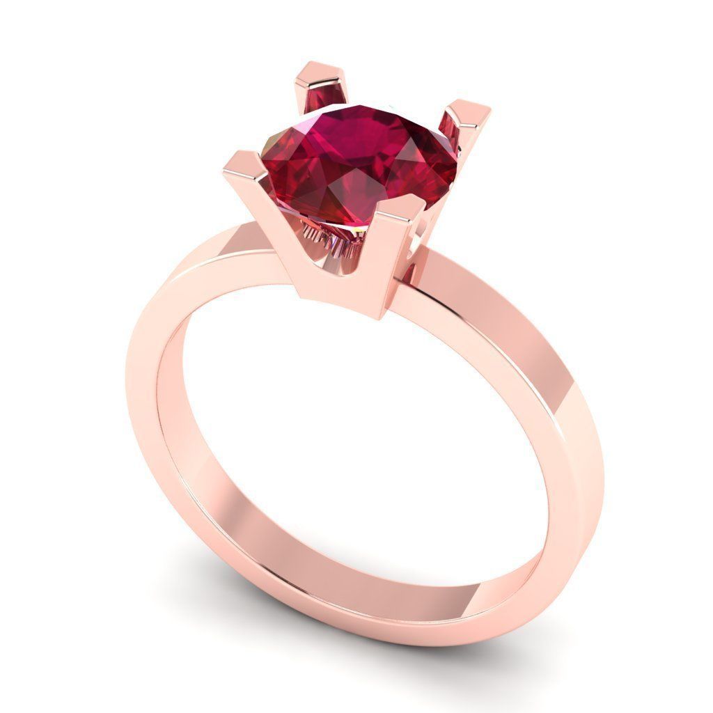 329 Female ring 3D print model_5