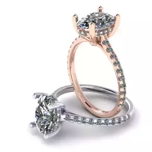 Ring Oval stones 354