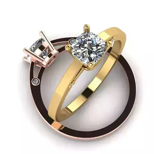 Beautiful Cushion Ring Stones  343