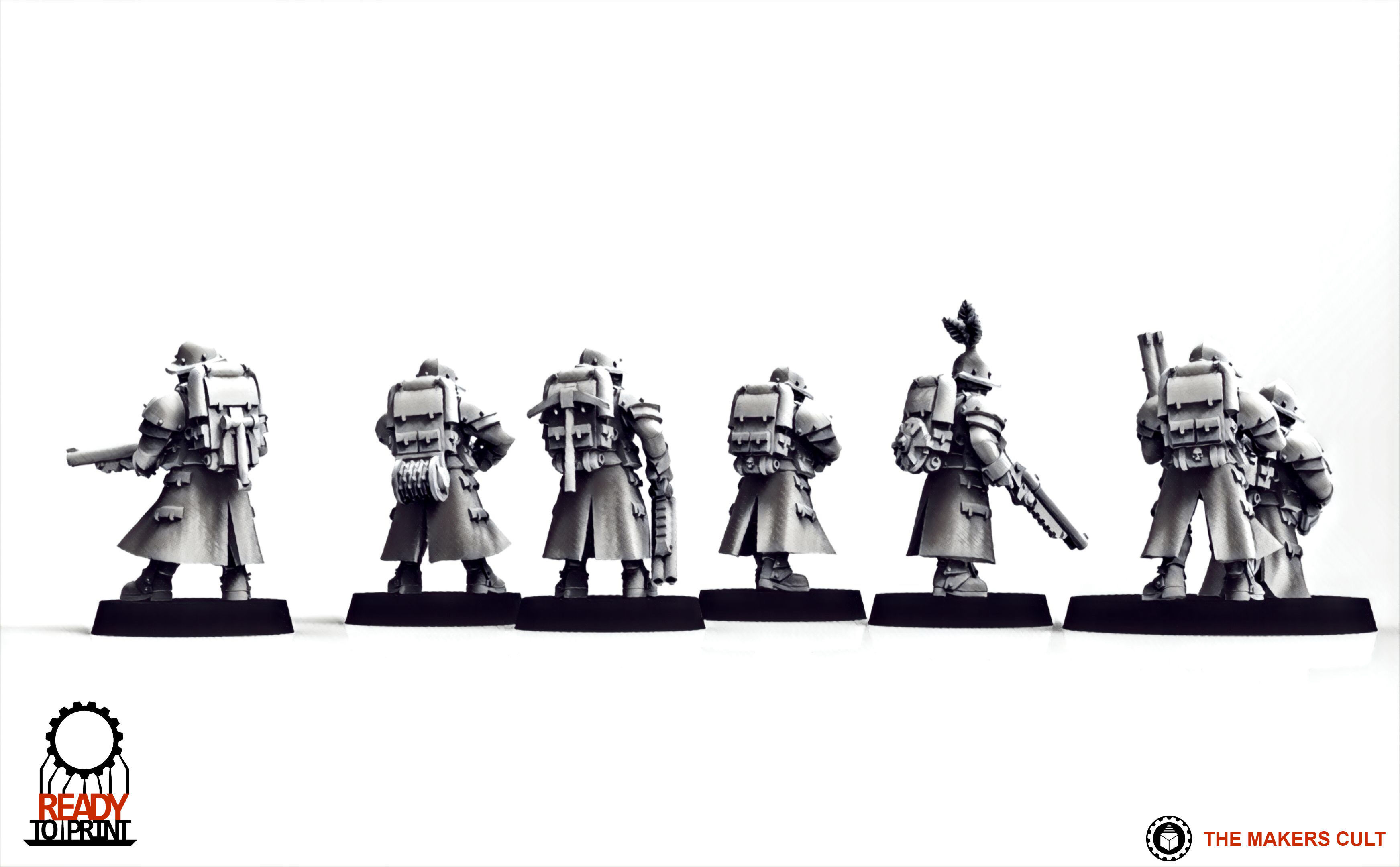 Feudal Guard Engineers 3D print model_18