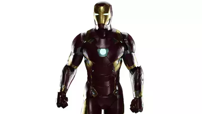 Iron Man Mark 46 3D model