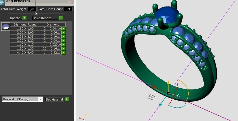 Ring 383 3D print model_2