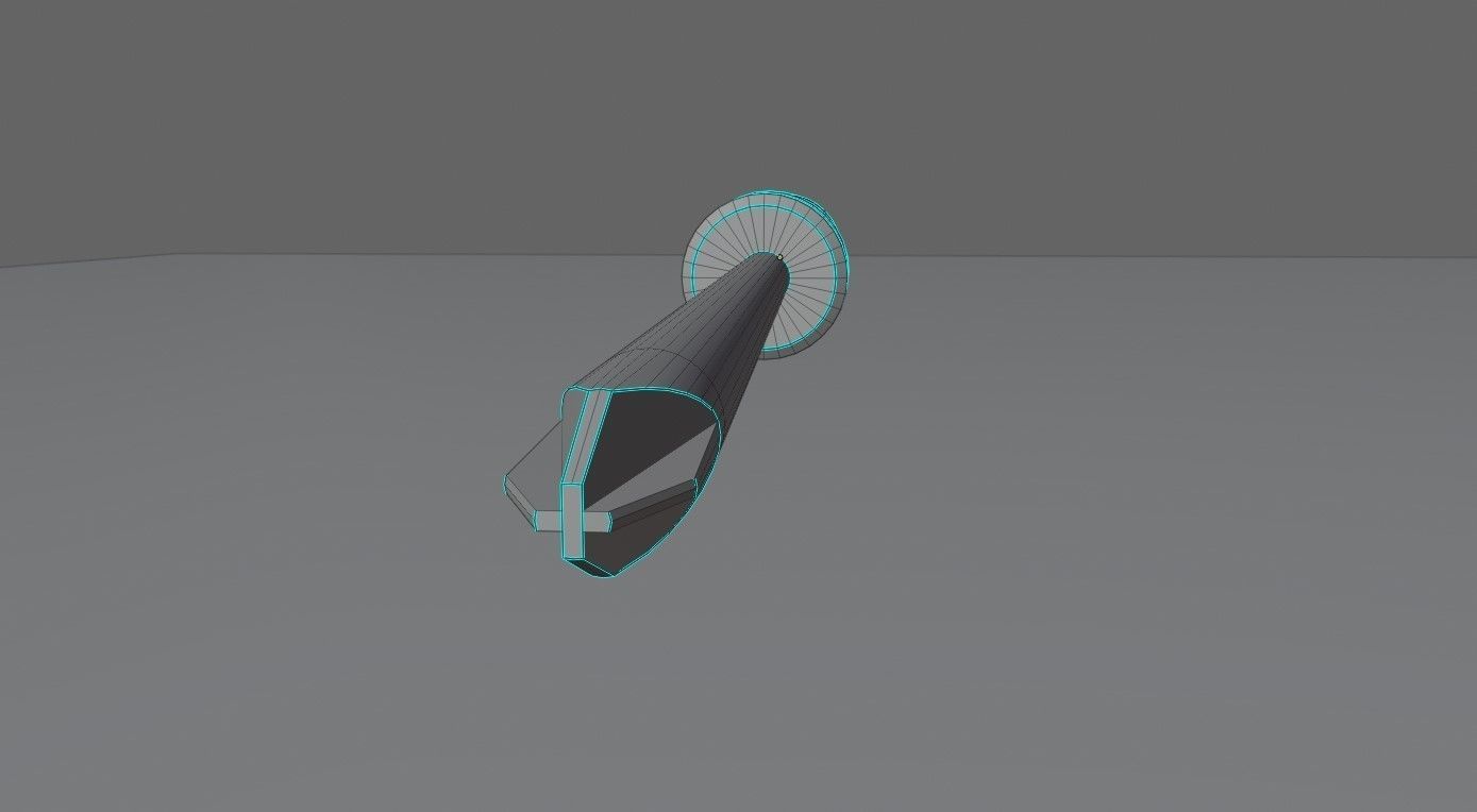 Philips Screwdriver Tool - Ferramenta Chave Philips Low-poly 3D model_8