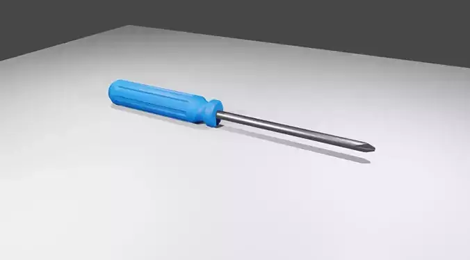 Philips Screwdriver Tool - Ferramenta Chave Philips Low-poly 3D model