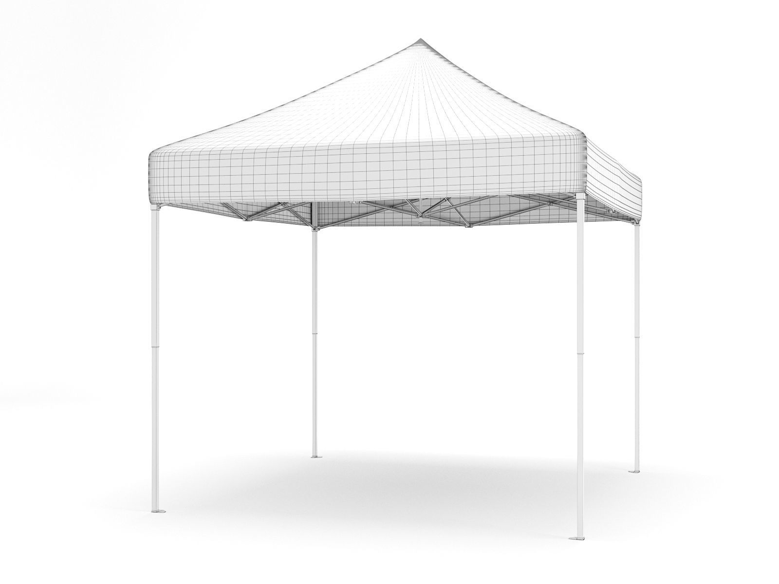 Gazebo Commercial Event Canopy Tent 3D model_8