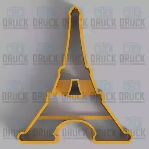  Eiffel Tower - Torre Eiffel Cookie Cutter